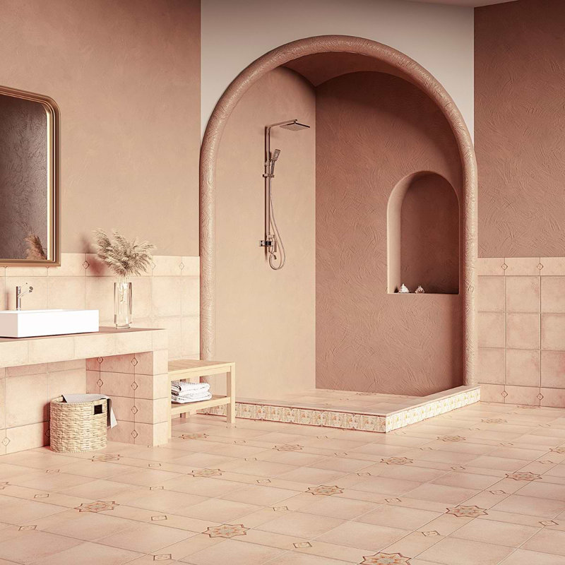 Burgos 14x14 Matte Terracotta Look Porcelain Tile