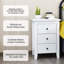 Bentleyville 46cm W Bedside Table-775839407