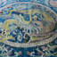 Blue & Pink Alchemy Contemporary Silk Rug - 8' x 10'3"
