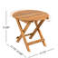 Table en bois avec finition, pliable, portable et idéale pour les petits bureaux