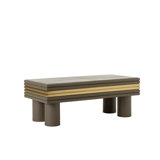 Coulter Leather Cocktail Table