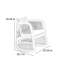 Chaise berçante confortable et durable-108298055