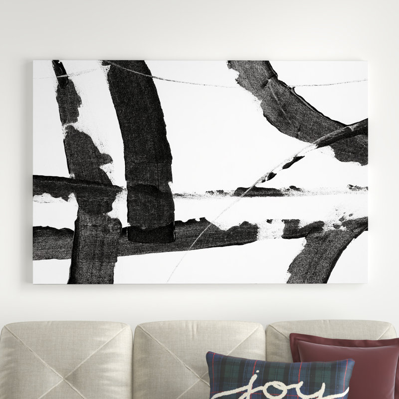 «Obsidian Harmony I» par Timothy O 'Toole, reproduction sur toile tendue sur toile, H 40 po x l 60 po, Toile tendue