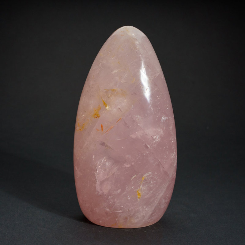 Polished Rose Quartz Freeform from Brazil (3.3 Lbs)