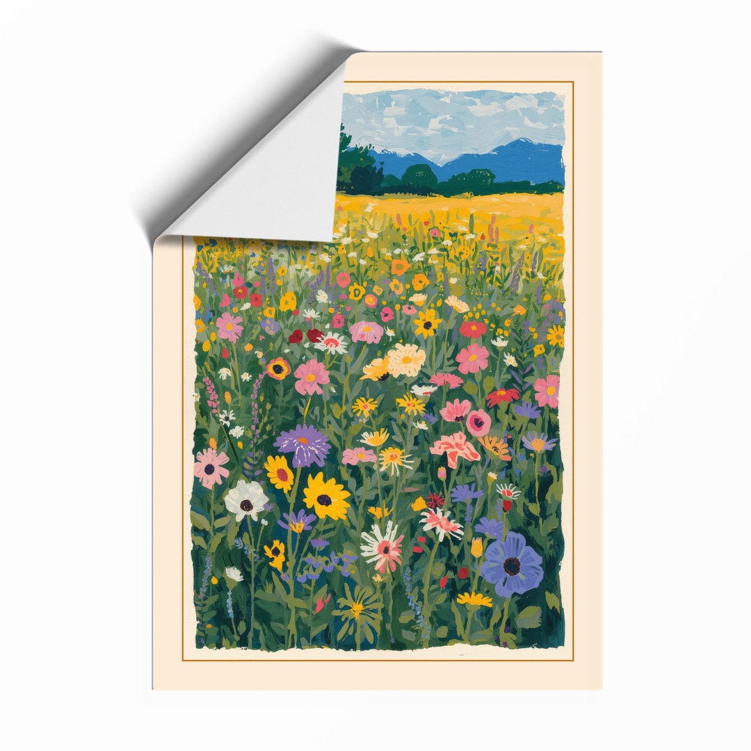 Wildflower Meadow Botanical - Framed Print