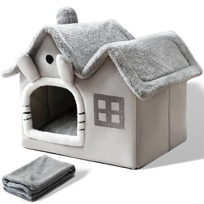 Velvet Nest Pet Bed