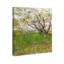 Van Gogh - Les arbres du verger en fleurs - Peinture sur toile-63582428-63582423