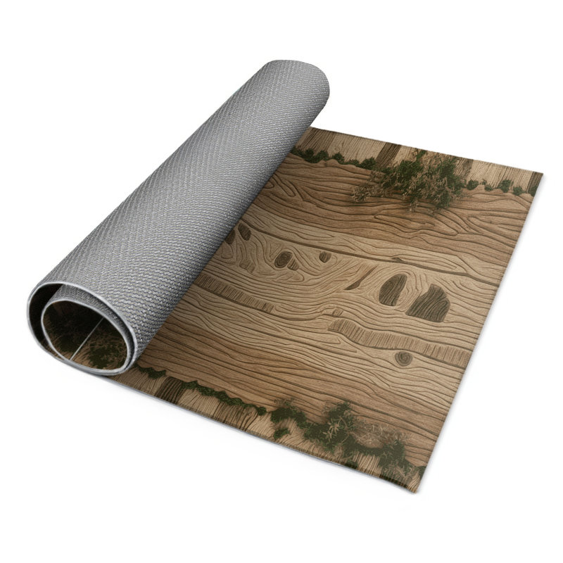 Tapis beige d'intérieur et d'extérieur Nature, Rectangle 9 pi x 12 pi