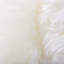 Oundle Flower Shaped Super Soft Shaggy Area Rug White