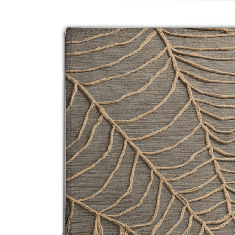 Tapis intérieur et extérieur gris Nature, Rectangulaire 2 pi x 3 pi