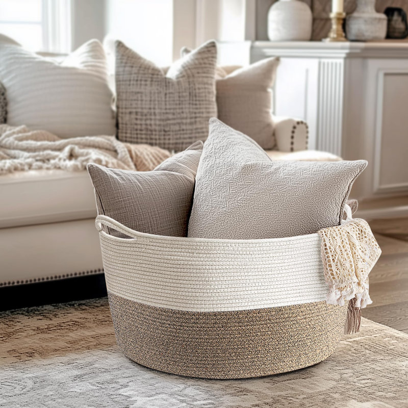 Laundry Basket with Handles