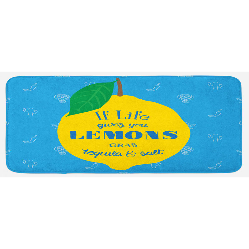 Tapis de cuisine Téquila