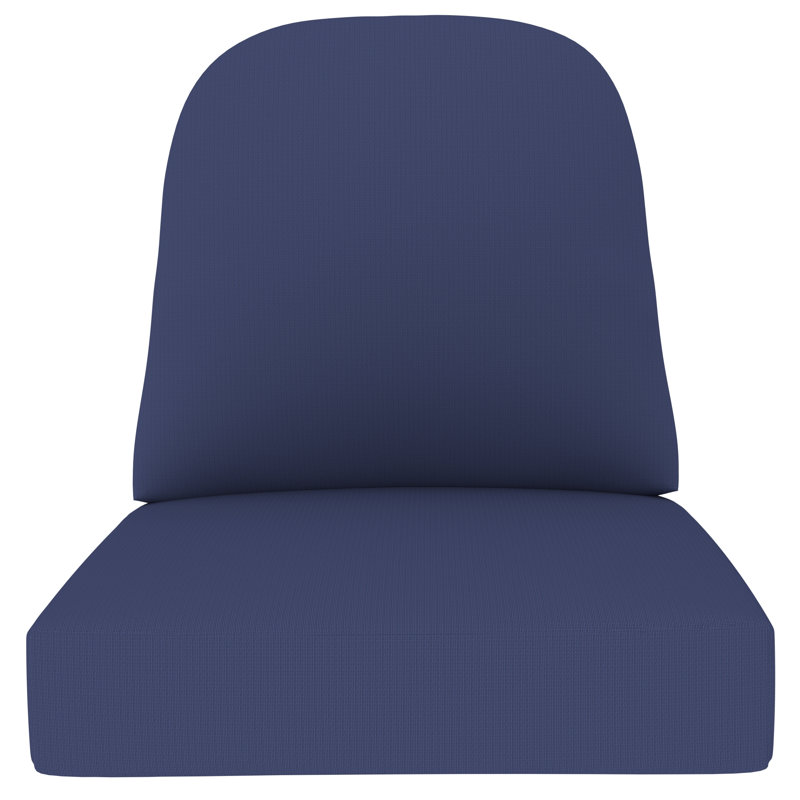 Outdoor Deep Seat Cushion, 22 x 24 x 5 Inch High-Density Foam Patio Chair Cushion with Water-Repellent & UV-Resistant Cover, Lightweight & Tear-Resistant Seat & Back Cushion