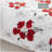 Cotton Blend Floral Duvet Cover with Pillowcases-93670798-93670797