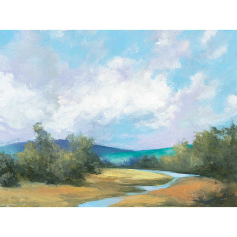 Hedgerow III par Julia Purinton, reproduction sur toile, H 12 po x l 16 po