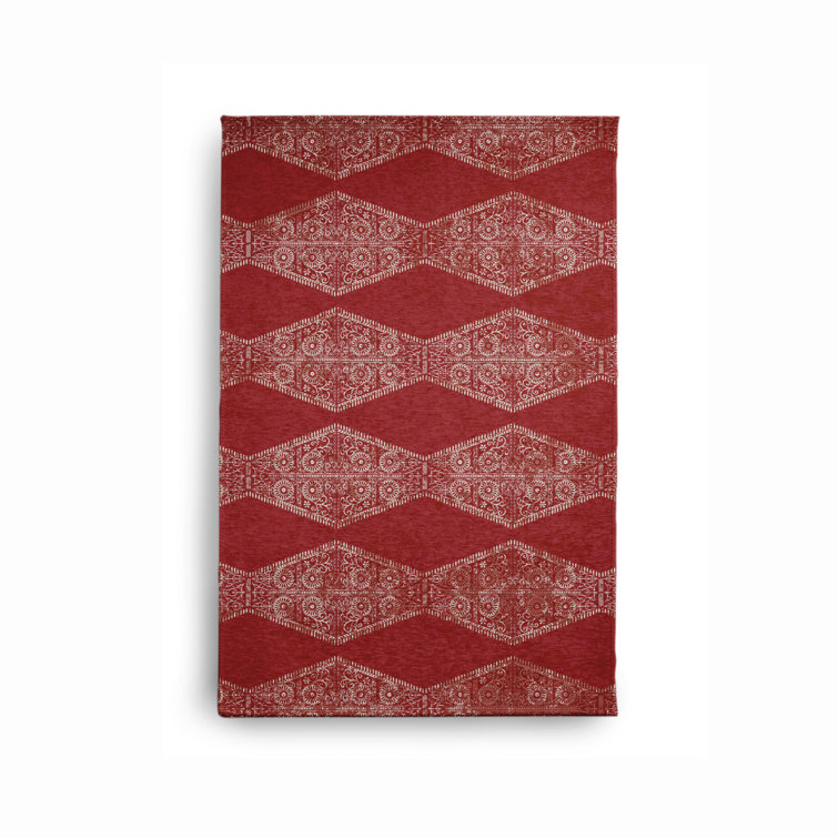 Chenille Geometric Indoor Rug