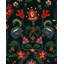 Transylvanian Roots Floral Wallpaper Roll