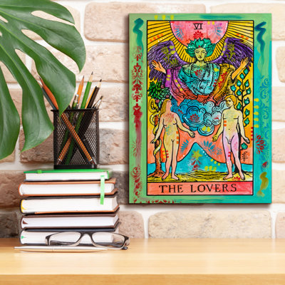 «Tarot - The Lovers» par Dean Russo, art mural sur toile