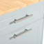 Îlot de cuisine cannelé avec armoire de rangement pour poubelle, prise de courant, support de rangement interne, îlots de cuisine roulants sur 5 roues avec 3 tiroirs, 3 supports latéraux ouverts pour poubelle de 10 gallons-1147717413
