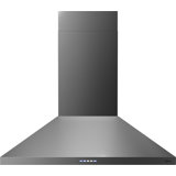 Ombra 36 in. 600 CFM Wall Mount Range Hood in Black Stainless Steel