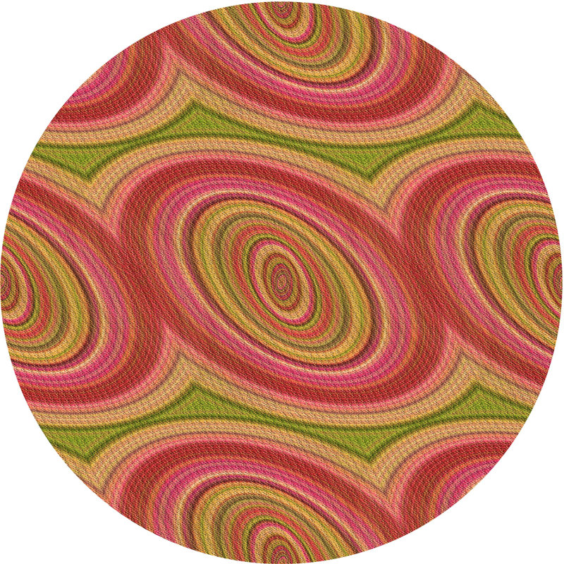 Indoor Rug, Round 4'