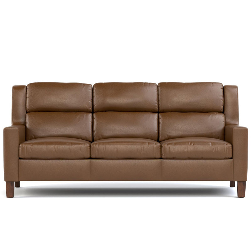 Woodlands Track Arm Sofa, Selvano Bark