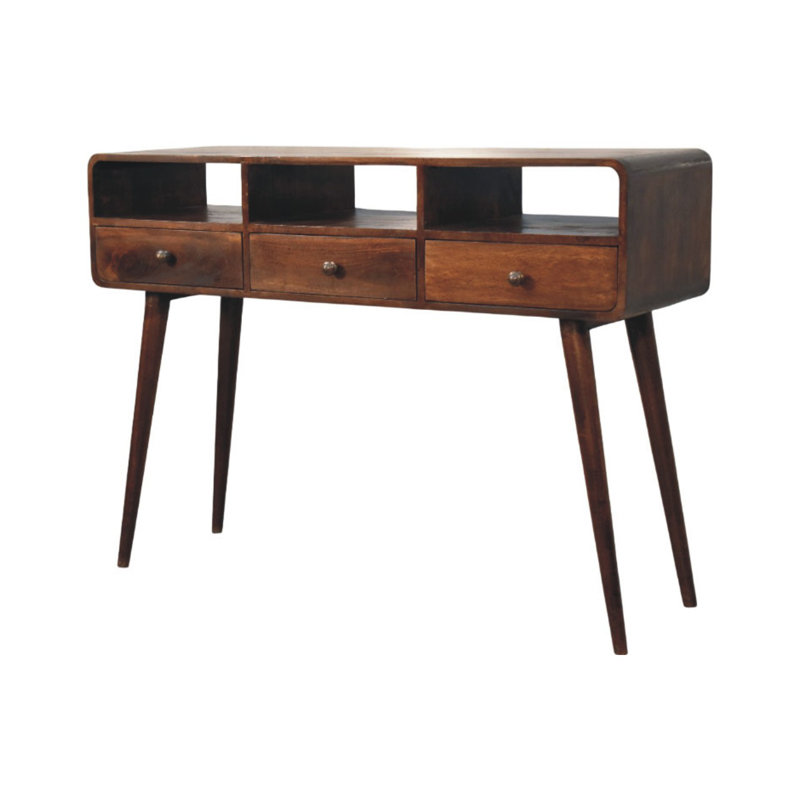 Console à trois tiroirs
