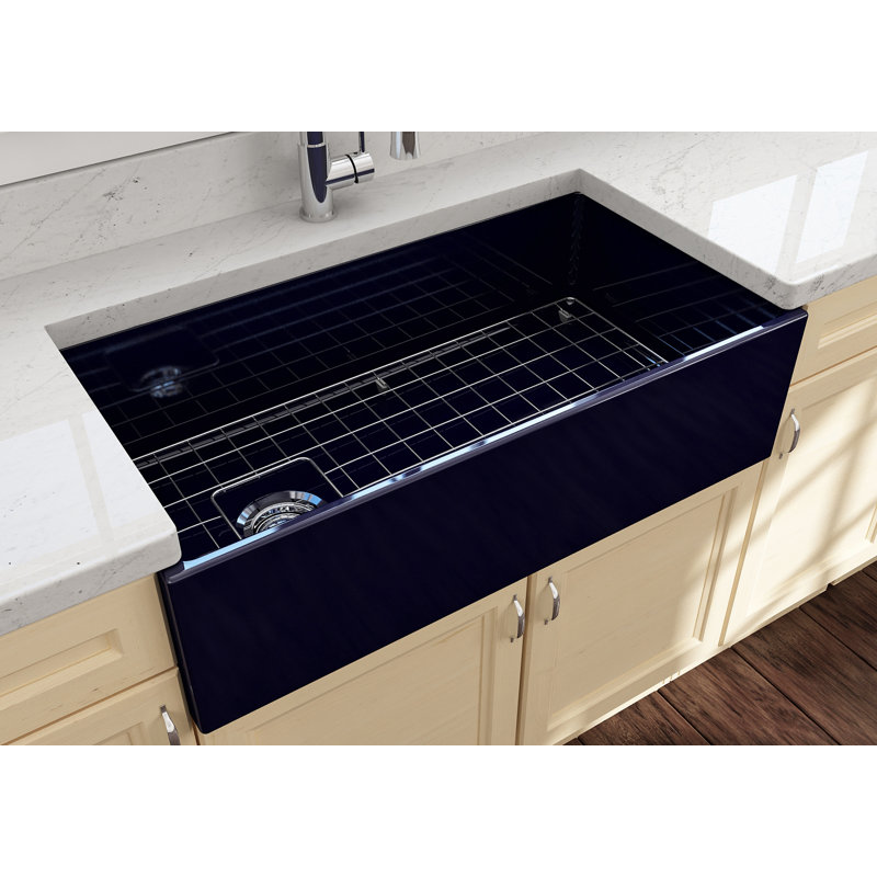 36'' L Farmhouse Kitchen Sink, White