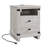 18"W Farmhouse Nightstand with Charging Station & 2 - Drawers-1433943527