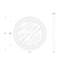 Miroir mural rond Athena - l 40 po x H 40 po - or français / ruppie maritime naturelle-97748000-97747998