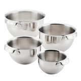 Hestan Provisions 4 Piece Stainless Steel Mixing Bowl Set