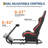 Racing Wheel Stand,Racing Simulator Cockpit for g923/g920/g29, Steering Wheel Stand & Foot Pedal Angle Adjustable,Sim Racing Cockpit