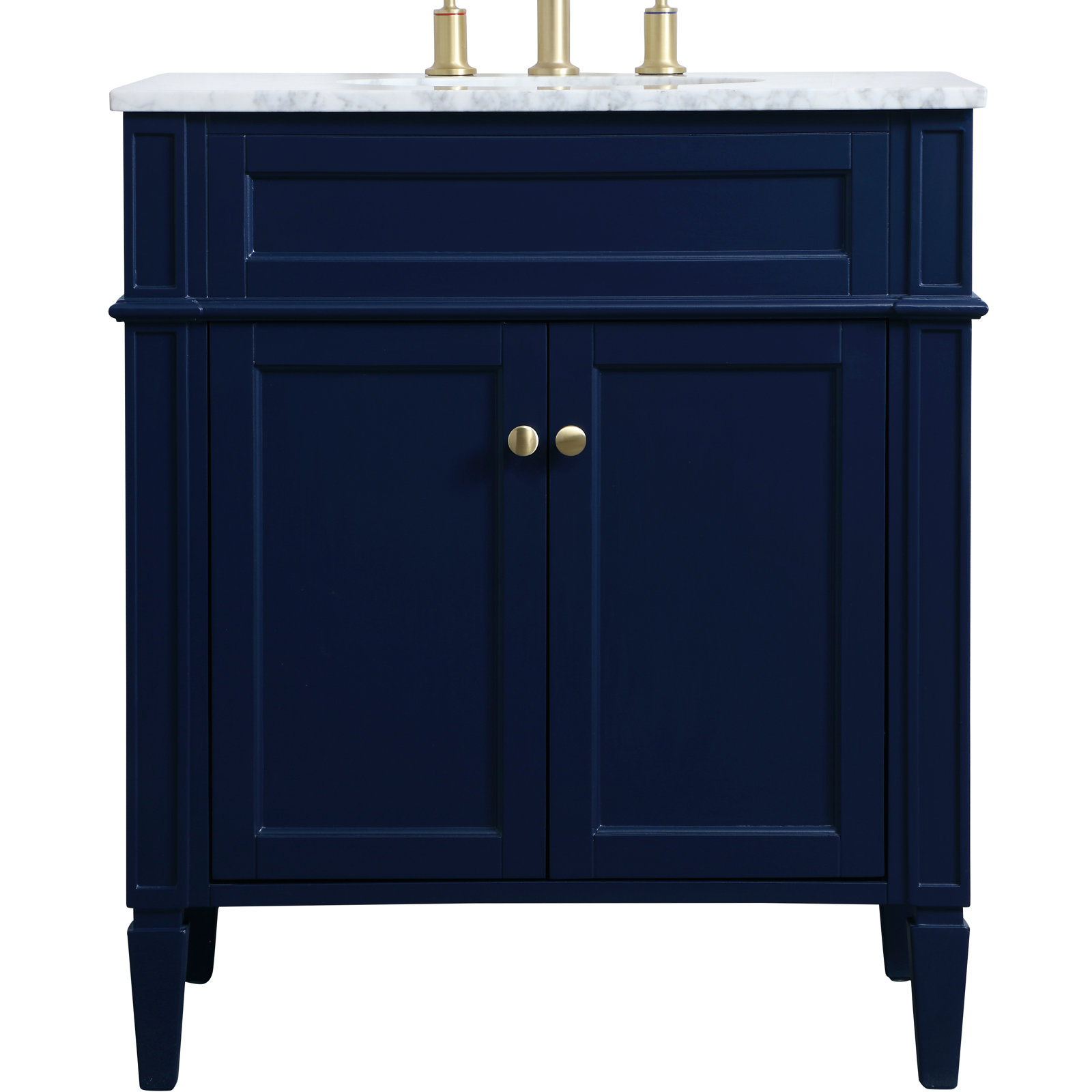 Rivers 30'' Single Bathroom Vanity, Blue