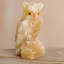Figurine dentelle chouette mystique