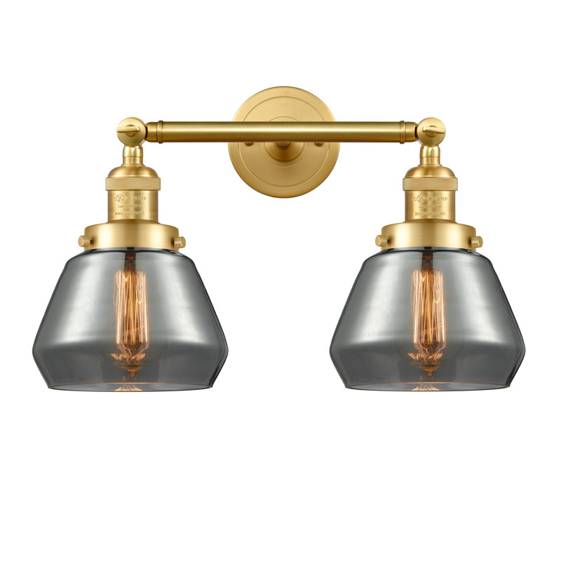 Chill 2 - Light Dimmable Vanity Light, Smoked, Satin Gold