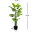 Ajout de verdure artificielle pré-en pot 57 po, peu d'effort, décoration intérieure personnalisable en pot artificiel, sans assemblage, améliore l'atmosphère