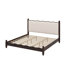 Wood Platform Bed With Upholstered Headboard-357374475-357374478