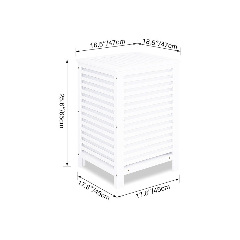 Bamboo Laundry Room Organiser