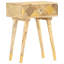 Jaques 43cm W Solid Wood Bedside Table