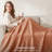 Bedsure Cotton & Rayon from Bamboo Waffle Blanket, Lightweight and Breathable for Year-Round Comfort-108924542-108924536