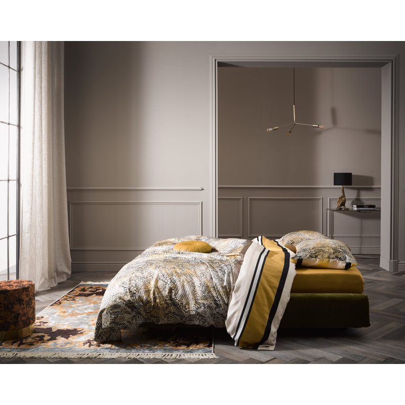 Cleo Cotton Duvet Cover Set, 155 x 220cm Duvet Cover + 2 Pillowcases