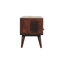 Media Unit Solid Wood 47cm H Media Shelves
