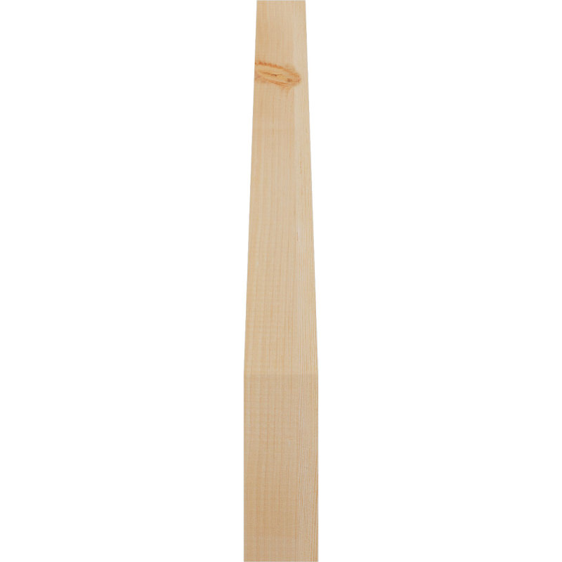 Attelle impériale du genou, Sapin de Douglas, Lisse, H 32 po x l 3,5 po x P 20 po
