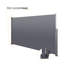 Auvent rétractable pour écran de terrasse 138 po x 71 po, gris et eau pour patio Patron latéral de rouille de 138 po x 71 po imperméable - cabane-916908499