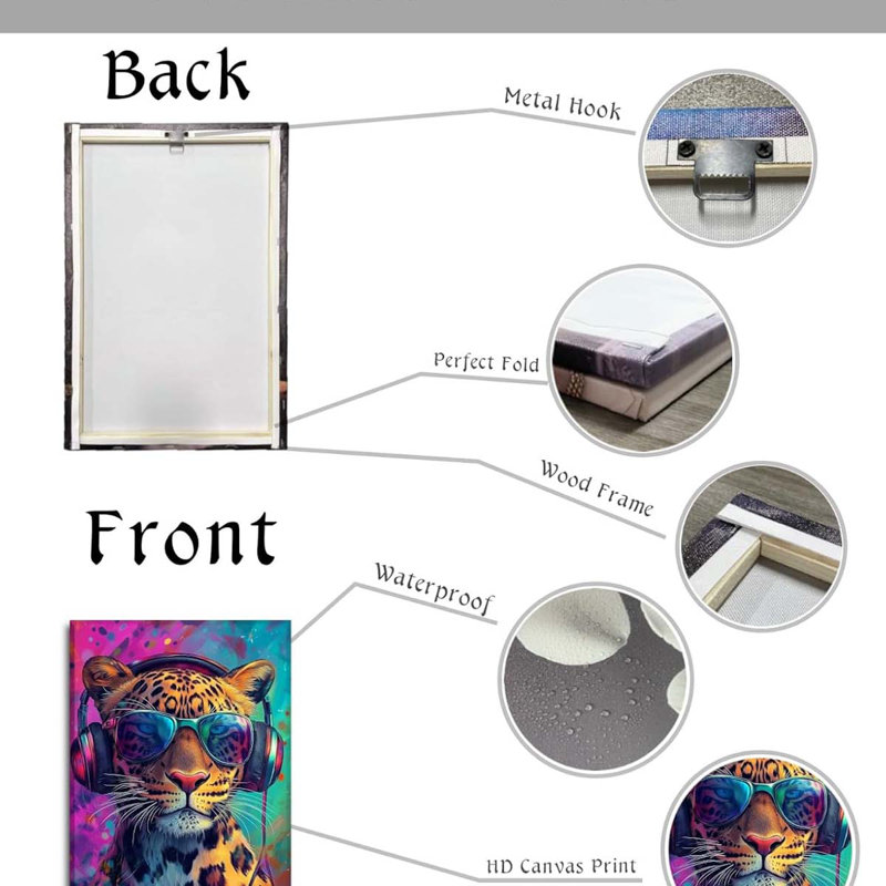 Wrapped Canvas Print, 45 cm H x 30 cm W