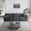 Upholstered Sofa, Chenille Sofa, 3 Seater, For Living Room-1017067779