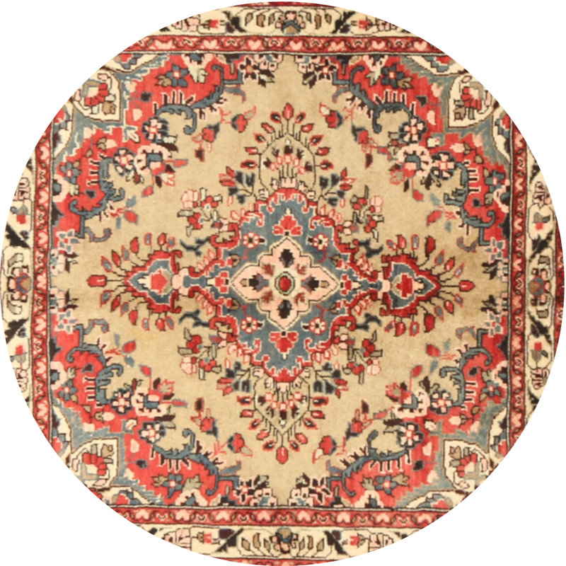 Oriental Indoor Rug, Round 6'
