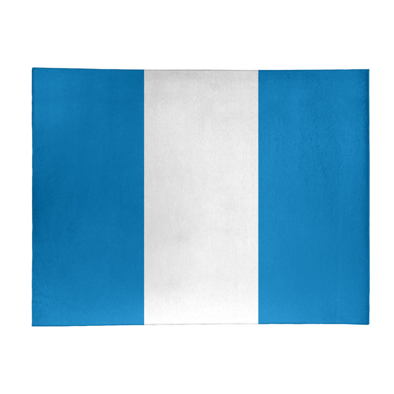 Tapis à rayures en polyester la puissance "la puissance", Rectangle 8 pi x 10 pi