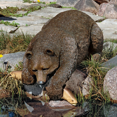 Catch of The Day Grand Bear Statue