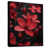 Toile avec cadre flottant noir
